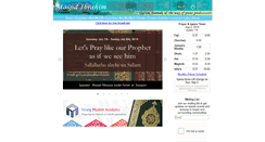 Desktop Screenshot of masjidibrahim.org